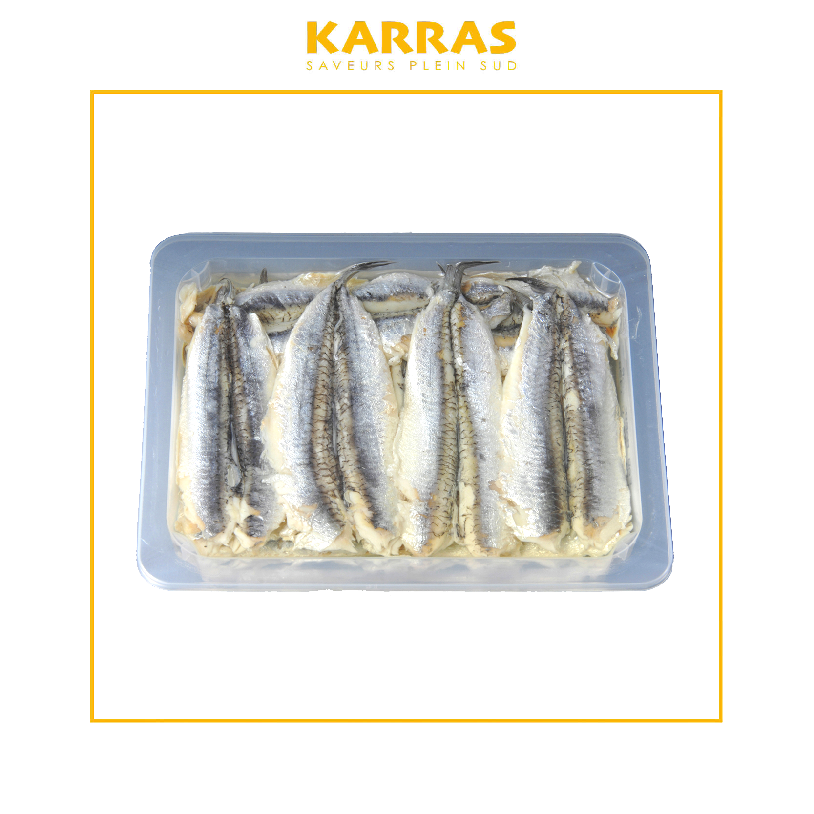 Anchois marinés à l’huile 