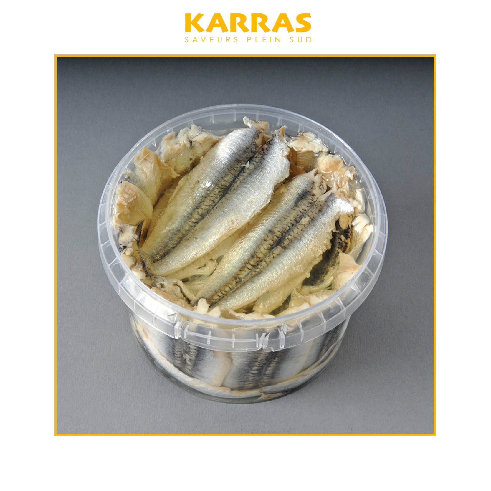 Anchois marinés à l’huile 